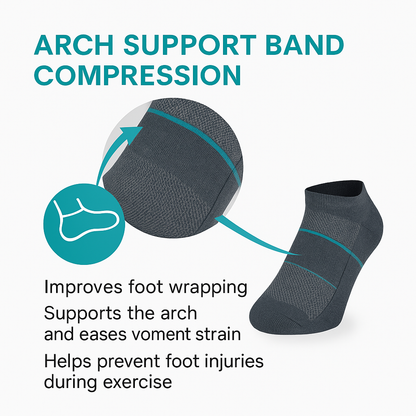 🏃‍♂️ Low Cut Performance Socks – Breathable Support for Active Days image 3
