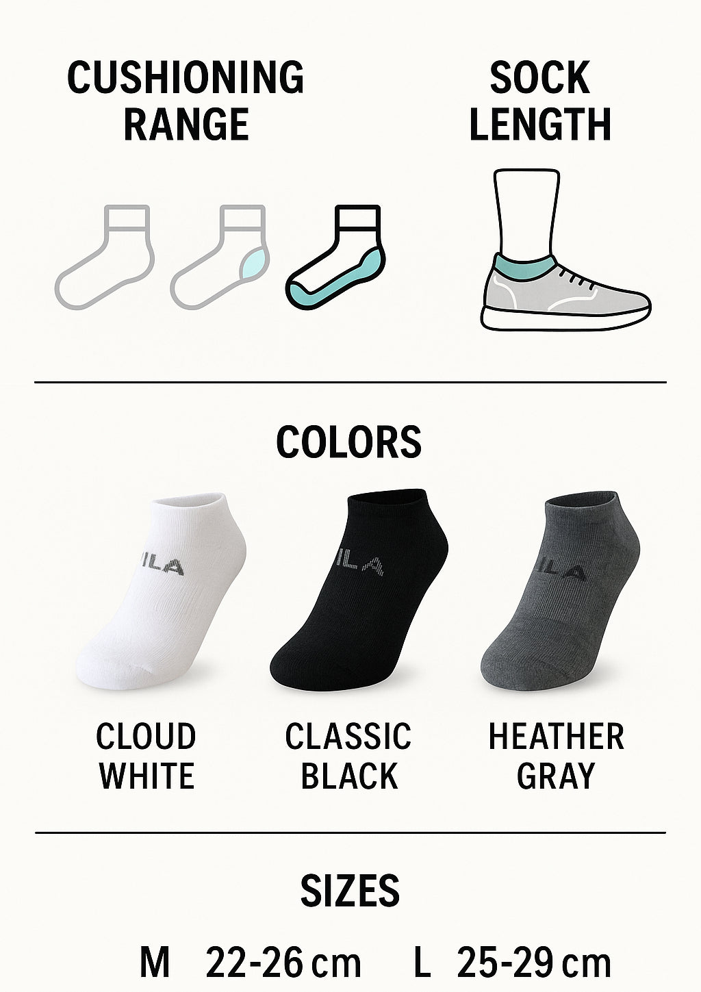 🏃‍♂️ Low Cut Performance Socks – Breathable Support for Active Days image 5