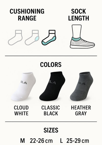🏃‍♂️ Low Cut Performance Socks – Breathable Support for Active Days image 5