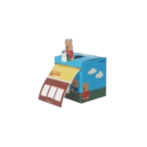 DINOTAENG QUOKKA Sliding Sticker Box - Jumping Rope Style
