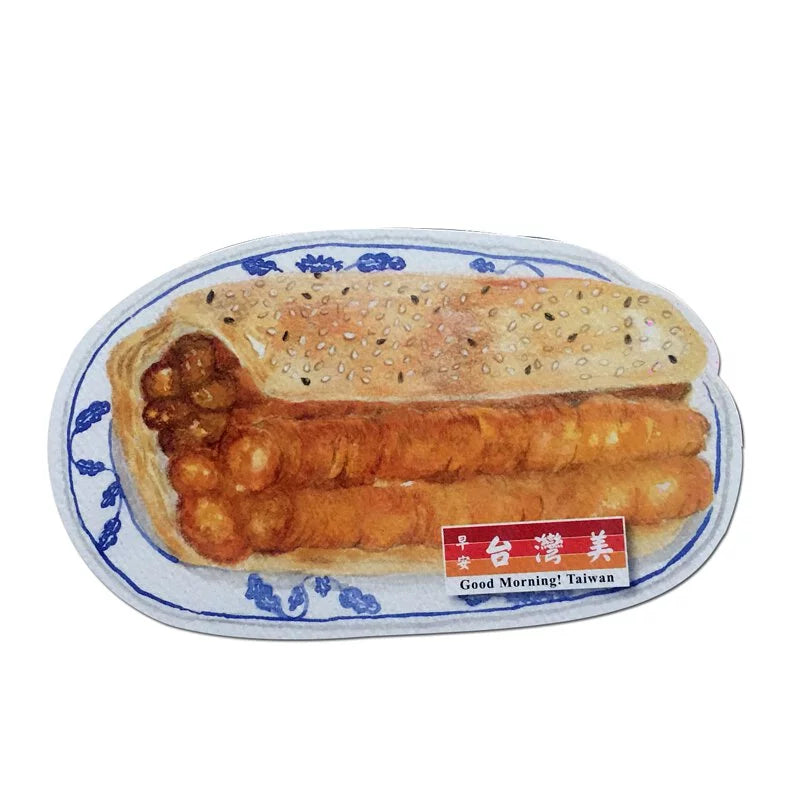 Taiwan Breakfast Culture – Shaped Postcard Set (6 pcs)