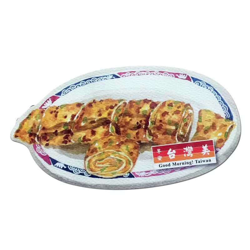 Taiwan Breakfast Culture – Shaped Postcard Set (6 pcs)