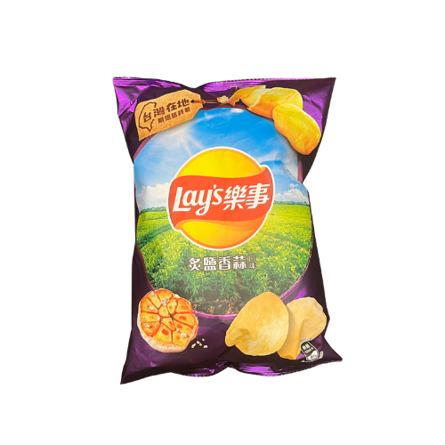 Lay’s Char-Salt Garlic Flavor