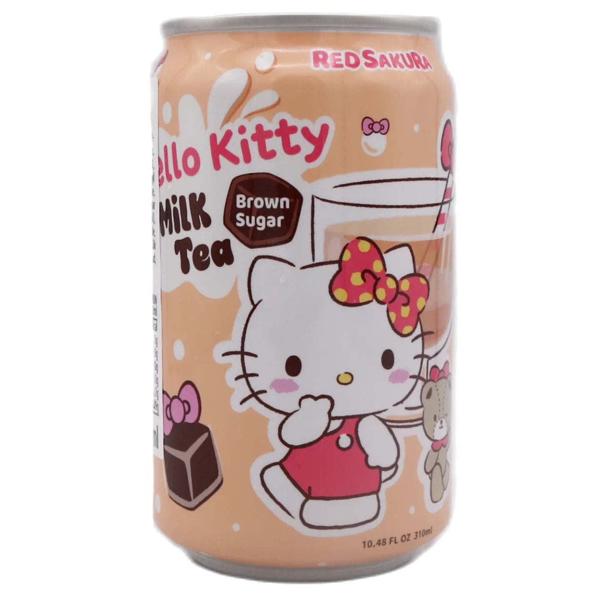 Red Sakura x Sanrio Hello Kitty Brown Sugar Milk Tea 310ml