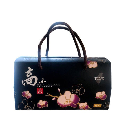 【Lugu Dong Ding Charcoal Roasted Oolong Tea Gift Box "30/Box"】30-Pack Gift Box