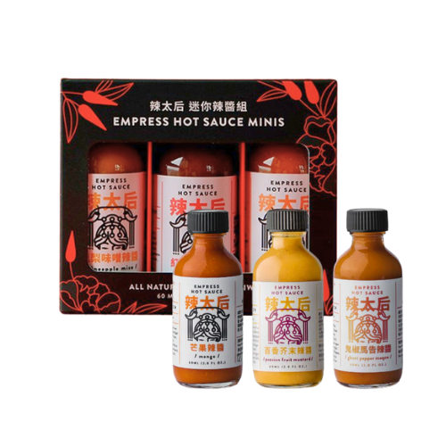 【Spicy Empress】Empress's Selection Mini Hot Sauce Set - Mild Spicy