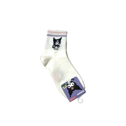 Kuromi Cotton Mid-Crew Socks