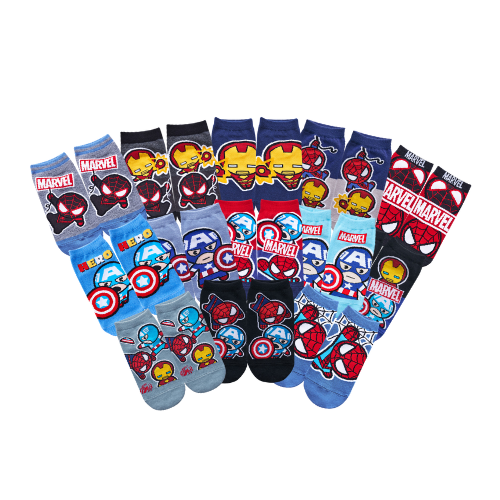Marvel Cotton Ankle Socks
