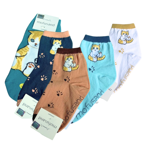 Mofusand Cotton Kids Socks