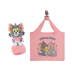 Tom and Jerry Plush Toy Storage Shopping Bag - Tom