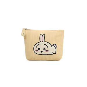 Chiikawa Corduroy Pouch - Usagi (Yellow)
