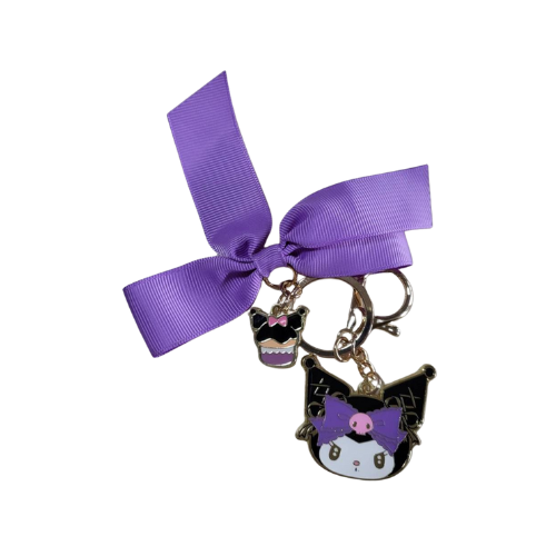 Kuromi Keychain Charm - Cake Design