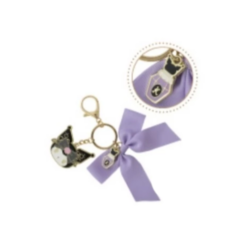 Kuromi Keychain Charm - Perfume Bottle Design