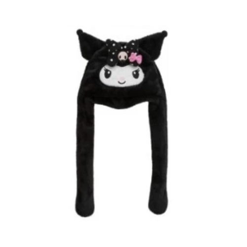Kuromi Fluffy Moving Ear Hat