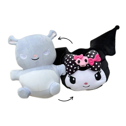 Kuromi 2-Way Reversible Pillow