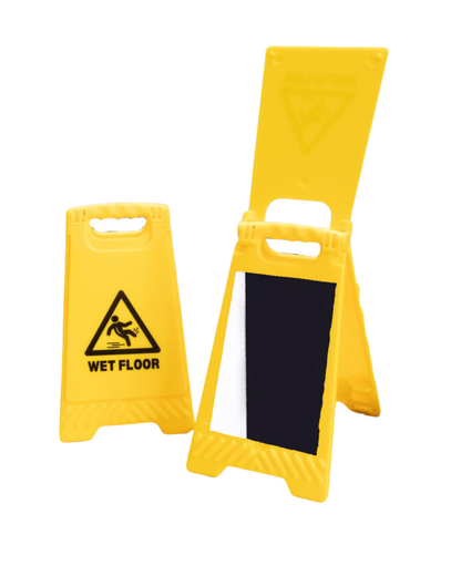 Mini Caution Sign – Mirror & Phone Stand