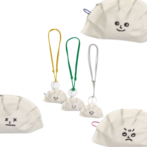 Mini Dumpling Coin Purse / Crossbody Pouch