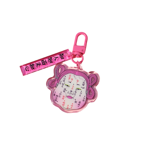 “Know the Face, Know the Heart” Keychain