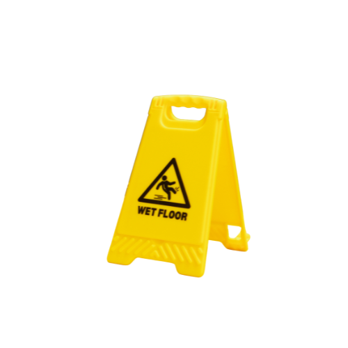 Mini Caution Sign – Mirror & Phone Stand