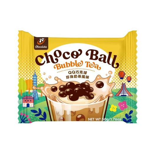 77-QQ Chocolate Balls Pearl Milk Tea Flavor